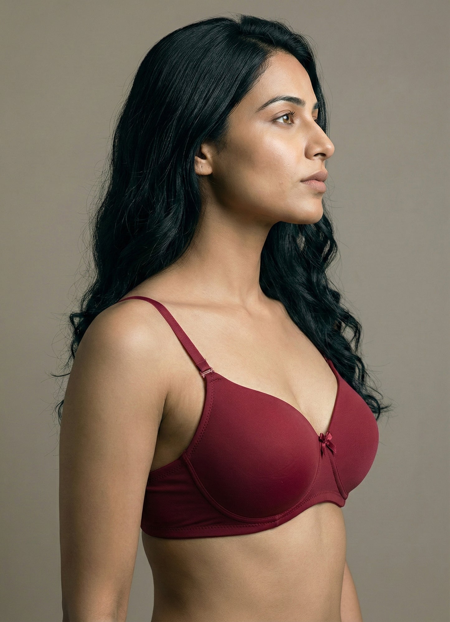 The Luella Cotton-Blend Seamless Padded Everyday Bra
