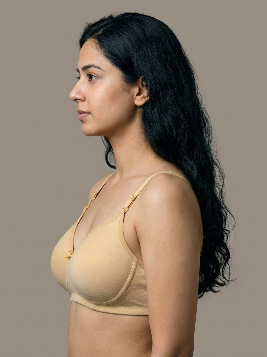 The Luella Cotton-Blend Seamless Padded Everyday Bra