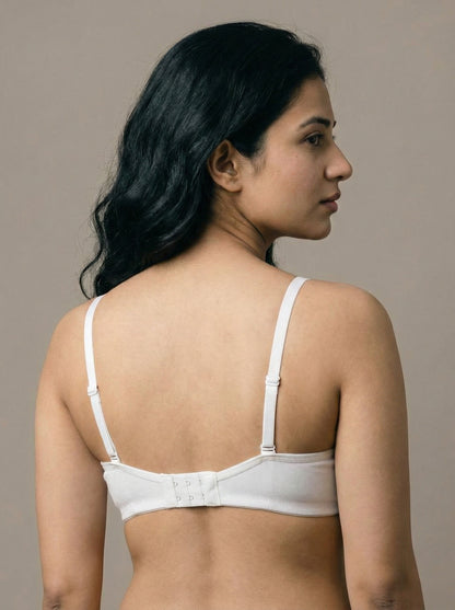 The Luella Cotton-Blend Seamless Padded Everyday Bra
