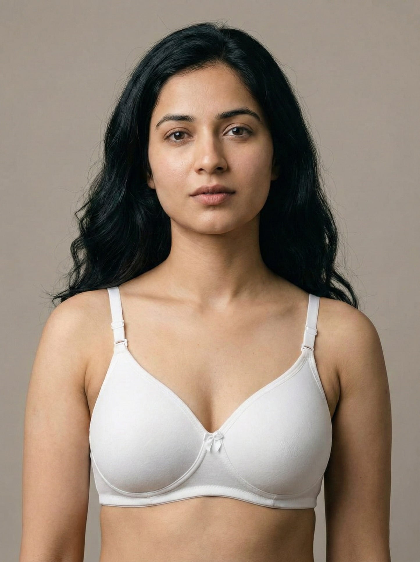 The Luella Cotton-Blend Seamless Padded Everyday Bra