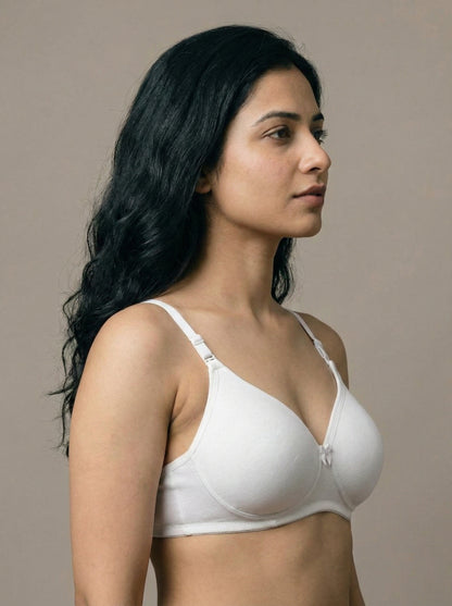 The Luella Cotton-Blend Seamless Padded Everyday Bra