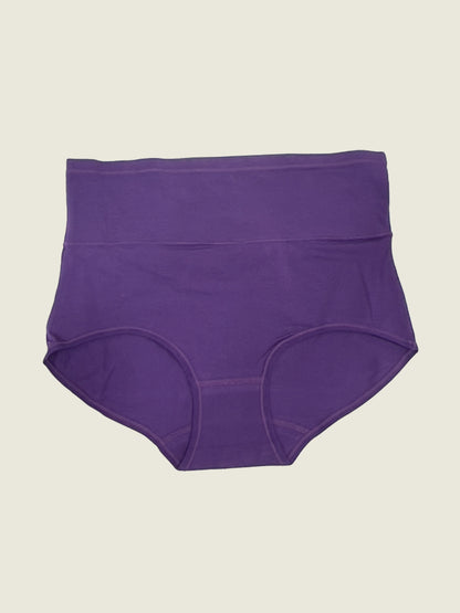 Luella™ Women’s High-Waist Cotton Brief Panties – Luxurious Comfort and Full Coverage for Daily Wear.