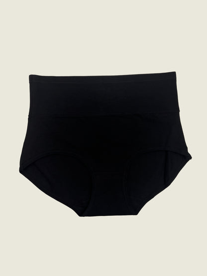 Luella™ Women’s High-Waist Cotton Brief Panties – Luxurious Comfort and Full Coverage for Daily Wear.